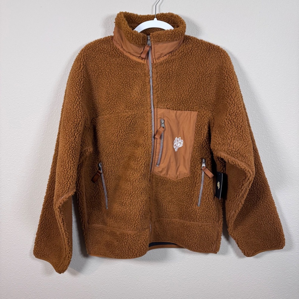 Darc Sport Lone Pine Jacket Canyon Brown Sherpa Fleece Limited Edition 87/500 M